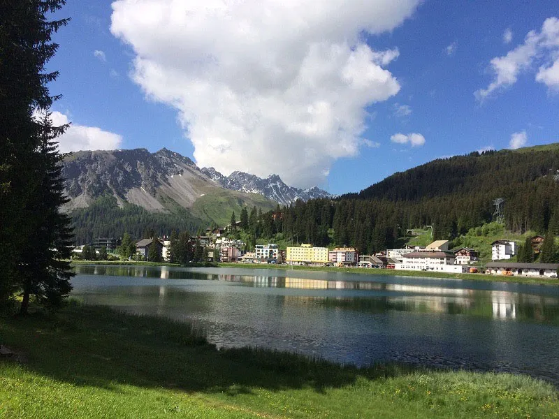 Hotel Astoria Arosa Aussicht